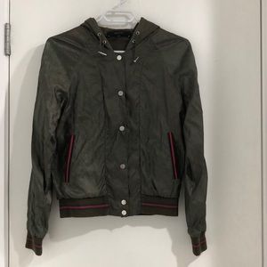 Army Green Gucci Tracksuit Jacket